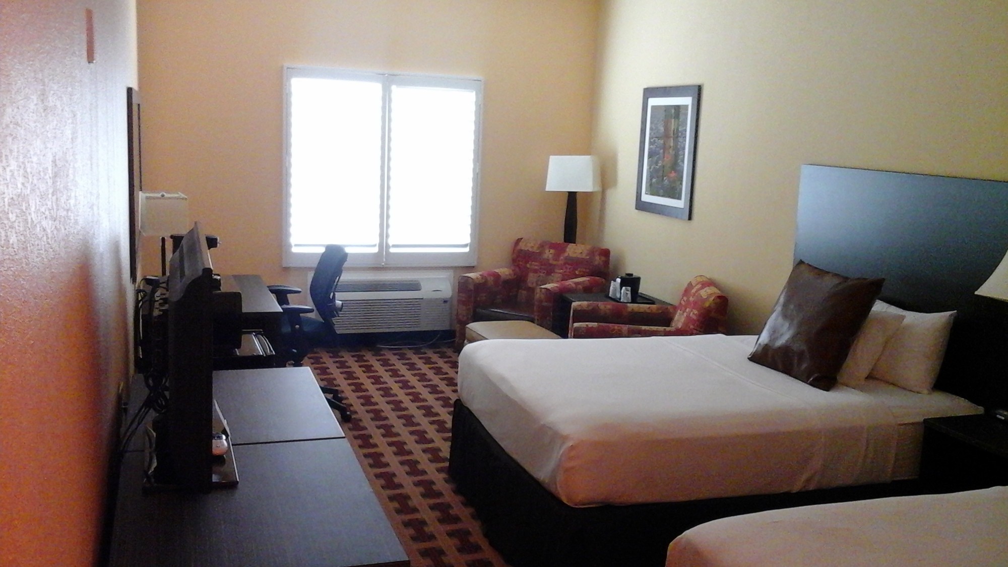 Another view of a Sagebrush Hotel guest room